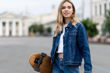 10 Ideas For Combining a Denim Jacket In Winter
